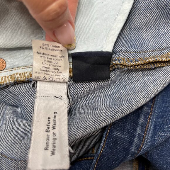 J. Crew Shorts Womens Size 27 Indigo Denim Stretch Blue Summer Casual Beach - Picture 8 of 8